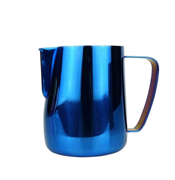 Metallic Milk Frother Pitcher